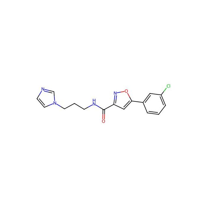 N-(3-(1H-Imidazol-1-yl)propyl)-5-(3-chlorophenyl)isoxazole-3-carboxamide - ≥99% CAS No(912789-08-3) by Aladdin Scientific