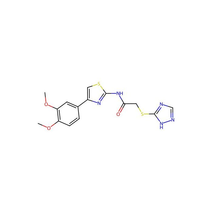 N-[4-(3,4-dimethoxyphenyl)-1,3-thiazol-2-yl]-2-(1H-1,2,4-triazol-5-ylsulfanyl)acetamide -  CAS No(455310-36-8) by Aladdin Scientific