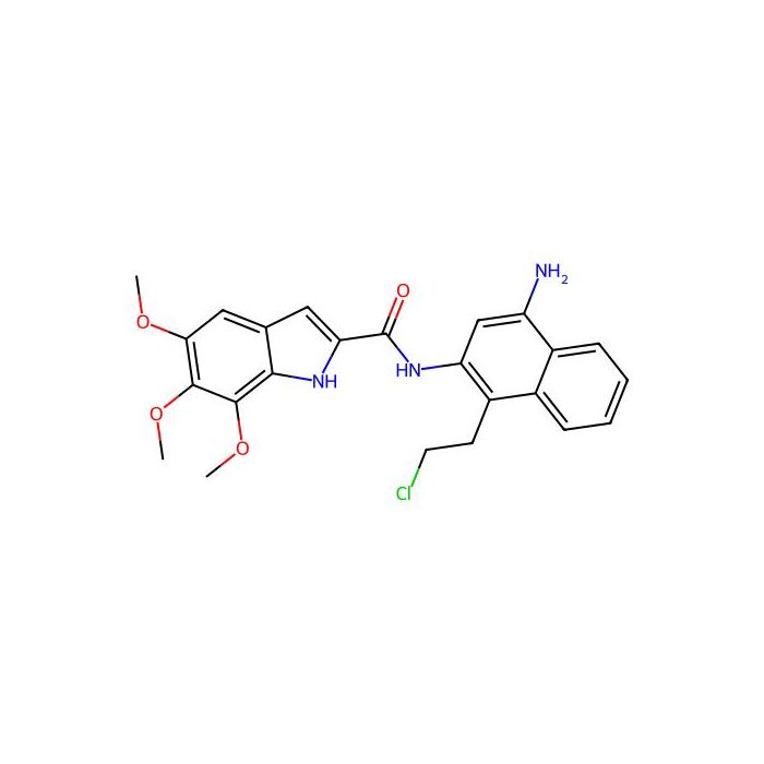 N-[4-amino-1-(2-chloroethyl)-2-naphthyl]-5,6,7-trimethoxy-1H-indole-2-carboxamide -  CAS No(413577-16-9) by Aladdin Scientific