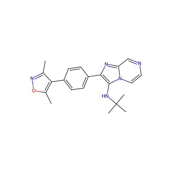 N-Tert-Butyl-2-[4-(3,5-Dimethyl-1,2-Oxazol-4-Yl)phenyl]imidazo[1,2-A]pyrazin-3-Amine -  CAS No(1635437-39-6) by Aladdin Scientific