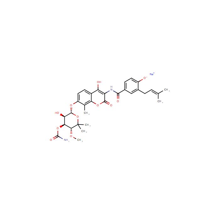 Novobiocin Sodium - ≥95% CAS No(1476-53-5) N129248 by Aladdin Scientific