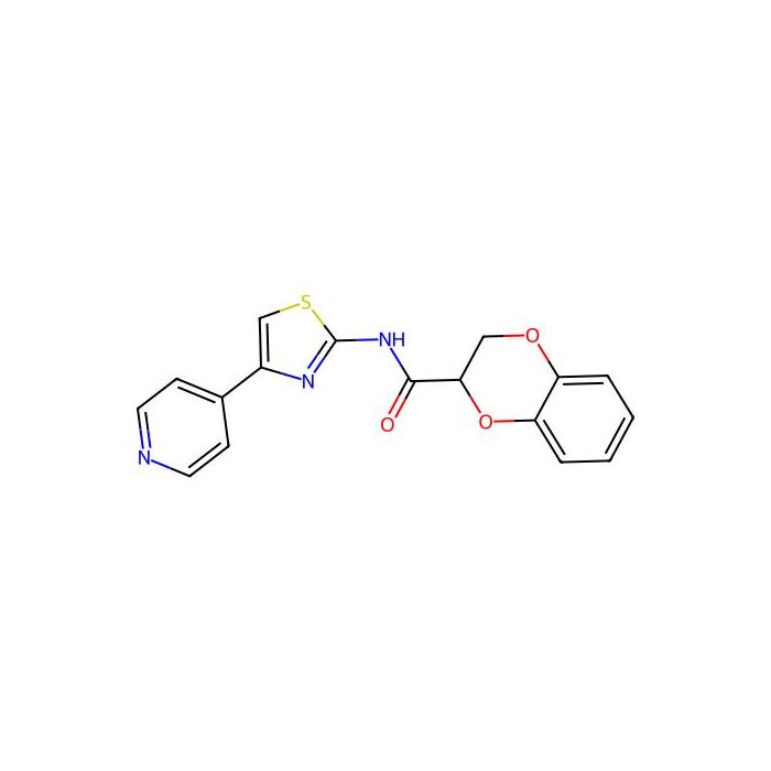 N-(4-pyridin-4-yl-1,3-thiazol-2-yl)-2,3-dihydro-1,4-benzodioxine-3-carboxamide - ≥99% CAS No(681173-76-2) by Aladdin Scientific
