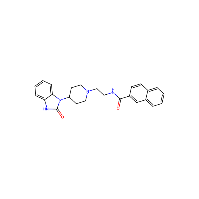 N-(2-{4-[2-oxo-2,3-dihydro-1H-benzo(d)imidazol-1-yl]piperidin-1-yl}ethyl)-2-naphthamide - ≥99% CAS No(1130067-18-3) by Aladdin Scientific