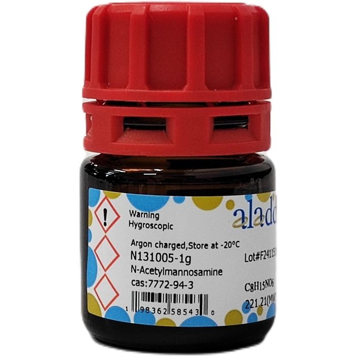 N-Acetylmannosamine（ManNAc） - Moligand™,≥98% CAS No(7772-94-3) by Aladdin Scientific