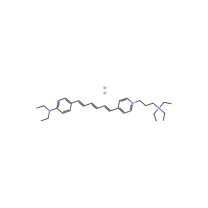 NeurotransRed C₂ [N-(3-Triethylammoniumpropyl)-4-(6-(4-Diethylamino)phenyl)hexatrienyl)Pyridinium Dibromide], FM® 4-64 is TM of Molecular Probes - ≥95%(HPLC) CAS No(162112-35-8) by Aladdin Scientific