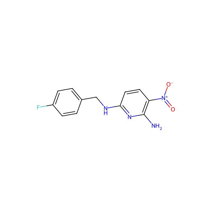 2-Amino-3-nitro-6-(4-fluorobenzylamino)pyridine - ≥97% CAS No(33400-49-6) by Aladdin Scientific