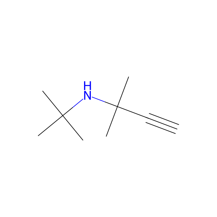 N-tert-Butyl-1，1-dimethylpropargylamine - ≥95% CAS No(1118-17-8) by Aladdin Scientific