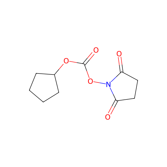N-(Cyclopentyloxycarbonyloxy)succinimide - ≥98% CAS No(128595-07-3) by Aladdin Scientific