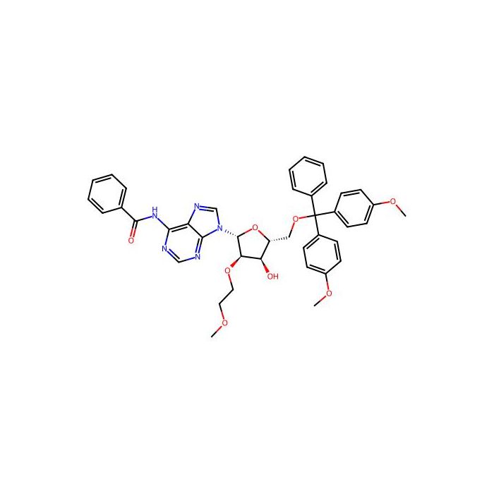 N-Benzoyl-5'-O-dmtr-2'-O-(2-methoxyethyl)-adenosine - Moligand™, 10 mM in DMSO CAS No(251647-48-0) by Aladdin Scientific