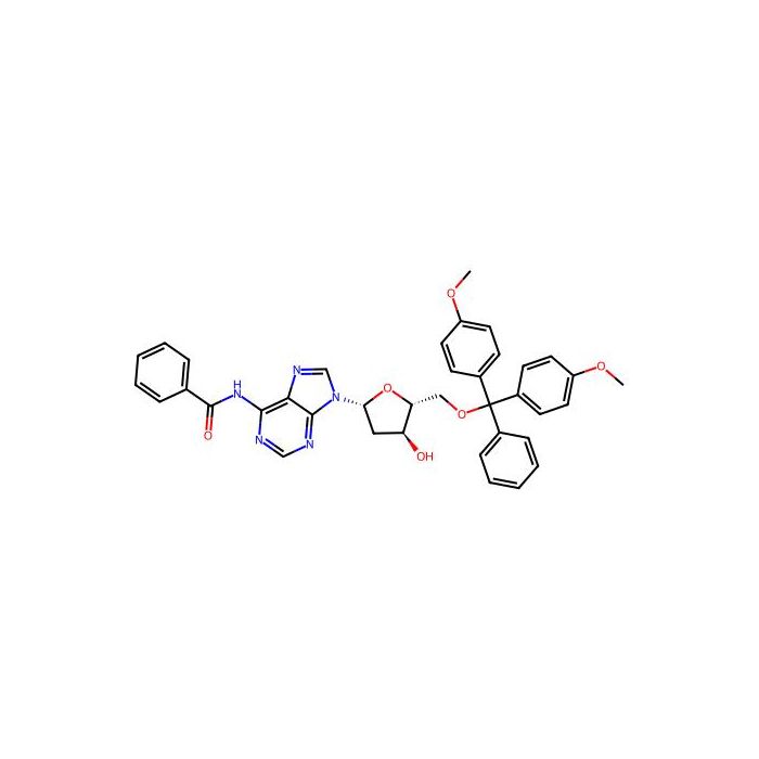 N6-Benzoyl-5′-O-(4,4′-dimethoxytrityl)-2′-deoxyadenosine - Moligand™, 10 mM in DMSO CAS No(64325-78-6) by Aladdin Scientific