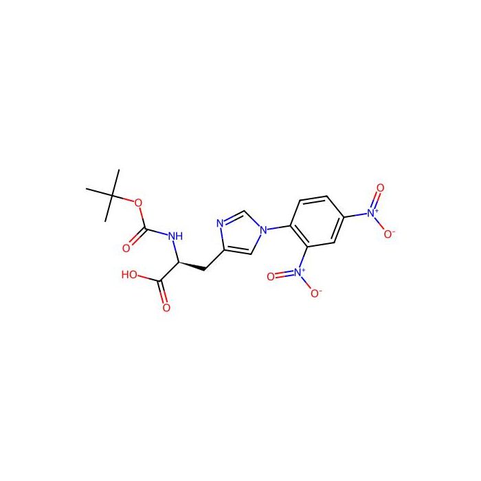 N-(tert-Butoxycarbonyl)-1-(2,4-dinitrophenyl)-L-histidine - ≥98%,contains IPA CAS No(25024-53-7) by Aladdin Scientific