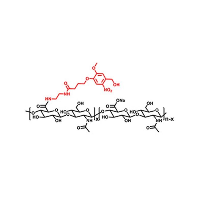 o-Nitrobenzyl Alcohol-modified Sodium Hyaluronate (HANB) - BioReagent,Molecular weight 340 kDa; Degree of substitution 85%-95%; Methacrylic acid residue ≤100 ppm CAS No(N1518258) by Aladdin Scientific