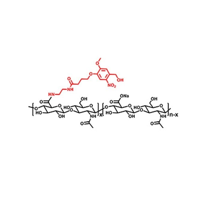 o-Nitrobenzyl Alcohol-modified Sodium Hyaluronate (HANB) - BioReagent,Molecular weight 1180 kDa; Degree of substitution 1.5%–2.5%; o-Nitrobenzyl alcohol residue ≤1000 ppm CAS No(N1518259) by Aladdin Scientific