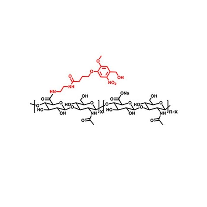 o-Nitrobenzyl Alcohol-modified Sodium Hyaluronate (HANB) - BioReagent,Molecular weight 890 kDa; Degree of substitution 3.0%-4.0%; o-nitrobenzyl alcohol residue ≤1000 ppm CAS No(N1518261) by Aladdin Scientific