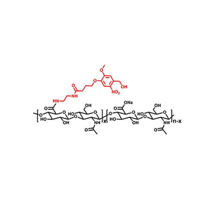 o-Nitrobenzyl Alcohol-modified Sodium Hyaluronate (HANB) - BioReagent,Molecular weight 1180 kDa; Degree of substitution 3.0%-4.0%; o-nitrobenzyl alcohol residue ≤1000 ppm CAS No(N1518262) by Aladdin Scientific