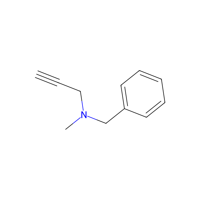N-Methyl-N-propargylbenzylamine - Moligand™, ≥98%(GC) CAS No(555-57-7) by Aladdin Scientific