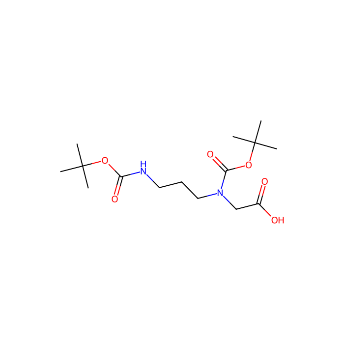 N-tert-Butoxycarbonyl-N-[3-(tert-butoxycarbonylamino)propyl]glycine - ≥98%(GC)(T) CAS No(192124-66-6) by Aladdin Scientific