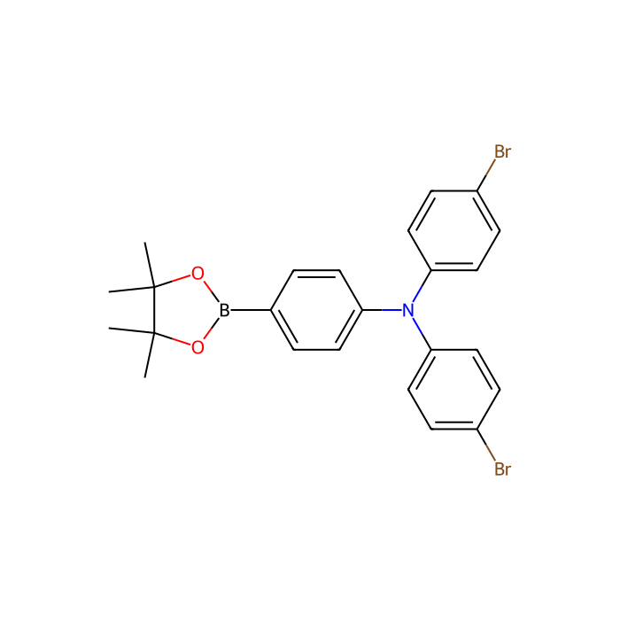 N,N-Bis(4-bromophenyl)-4-(4,4,5,5-tetramethyl-1,3,2-dioxaborolan-2-yl)aniline - ≥98% CAS No(850153-24-1) by Aladdin Scientific