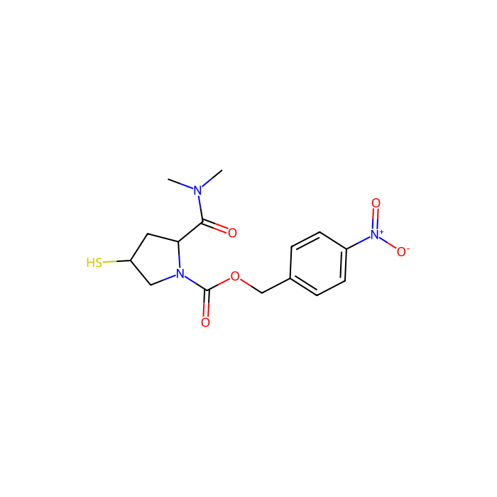 4-Nitrobenzyl (2S,4S)-2-(Dimethylcarbamoyl)-4-mercapto-1-pyrrolidinecarboxylate - ≥95% CAS No(96034-64-9) by Aladdin Scientific