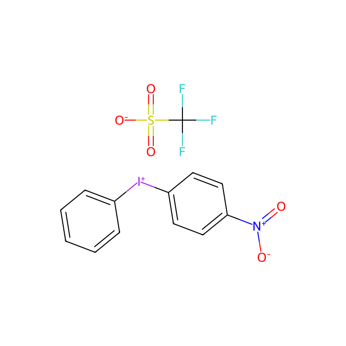 (4-Nitrophenyl)(phenyl)iodonium Trifluoromethanesulfonate - ≥98%(HPLC) CAS No(905718-45-8) by Aladdin Scientific
