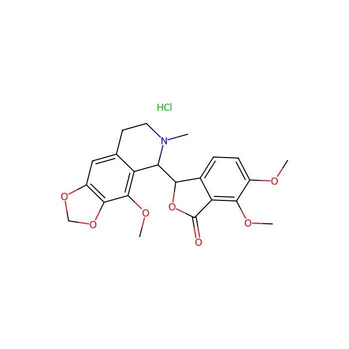 Noscapine Hydrochloride Hydrate - ≥98% CAS No(912-60-7(anhydrous)) by Aladdin Scientific