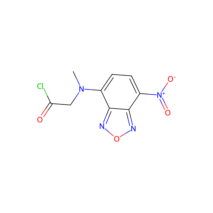 NBD-COCl [=4-(N-Chloroformylmethyl-N-methylamino)-7-nitro-2,1,3-benzoxadiazole] [for HPLC Labeling] - ≥92%(T) CAS No(140164-85-8) by Aladdin Scientific
