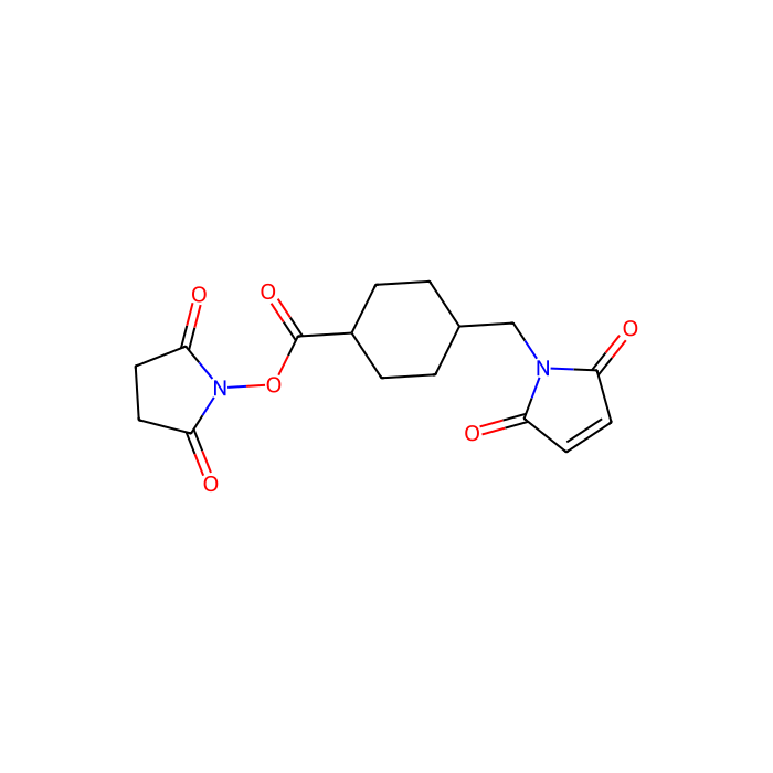 N-Succinimidyl 4-(N-Maleimidomethyl) cyclohexanecarboxylate(SMCC) - ≥98%(HPLC) CAS No(64987-85-5) by Aladdin Scientific