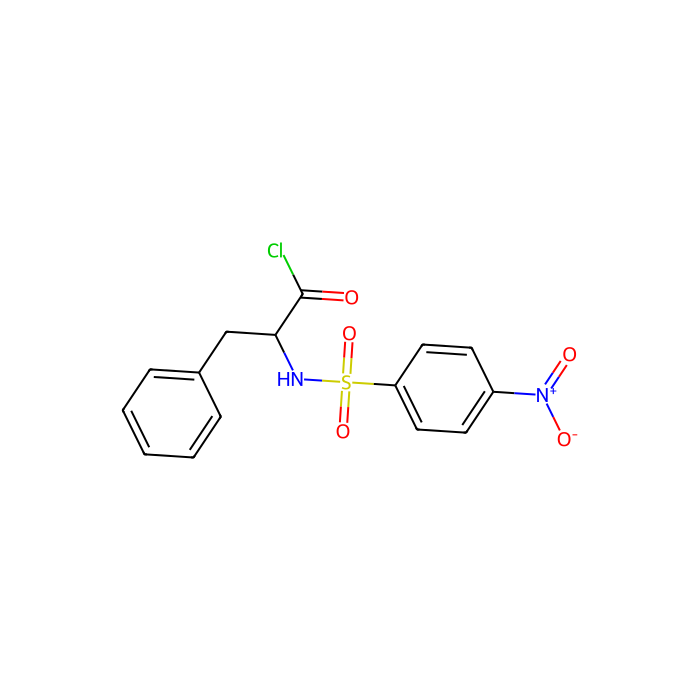 N-(4-Nitrophenylsulfonyl)-L-phenylalanyl Chloride [Optical Resolving Reagent] - ≥98%(T) CAS No(146815-23-8) by Aladdin Scientific