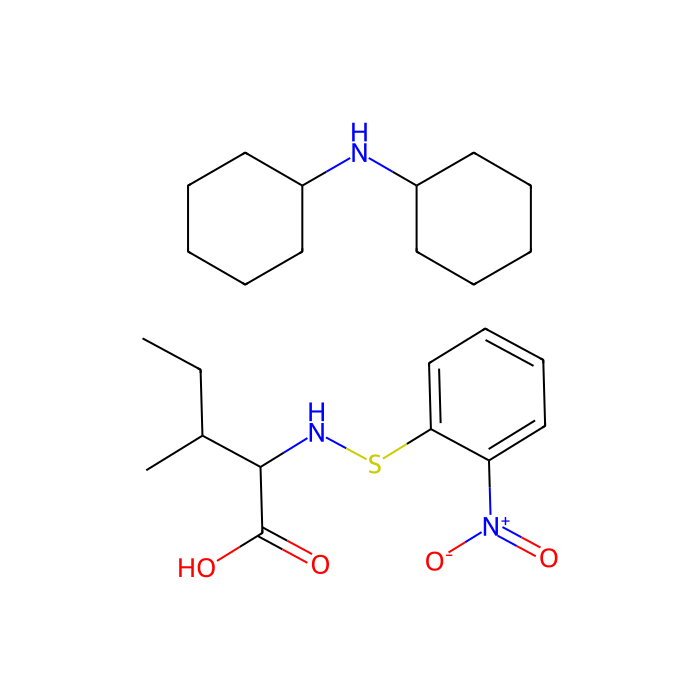 N-2-Nitrophenylsulfenyl-L-isoleucine Dicyclohexylammonium Salt - ≥98%(HPLC) CAS No(10382-52-2) by Aladdin Scientific