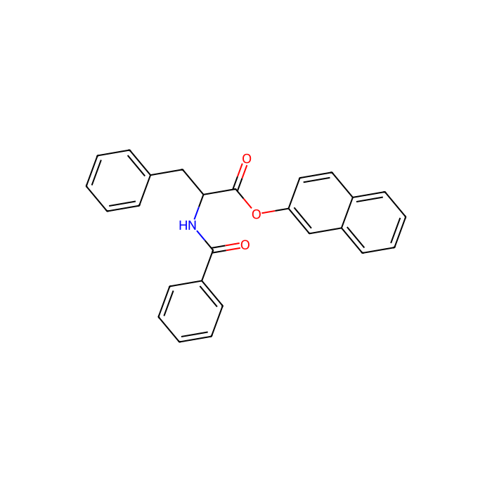N-Benzoyl-DL-phenylalanine 2-Naphthyl Ester [for Determination of Chymotrypsin] - ≥98%(HPLC) CAS No(15873-25-3) by Aladdin Scientific