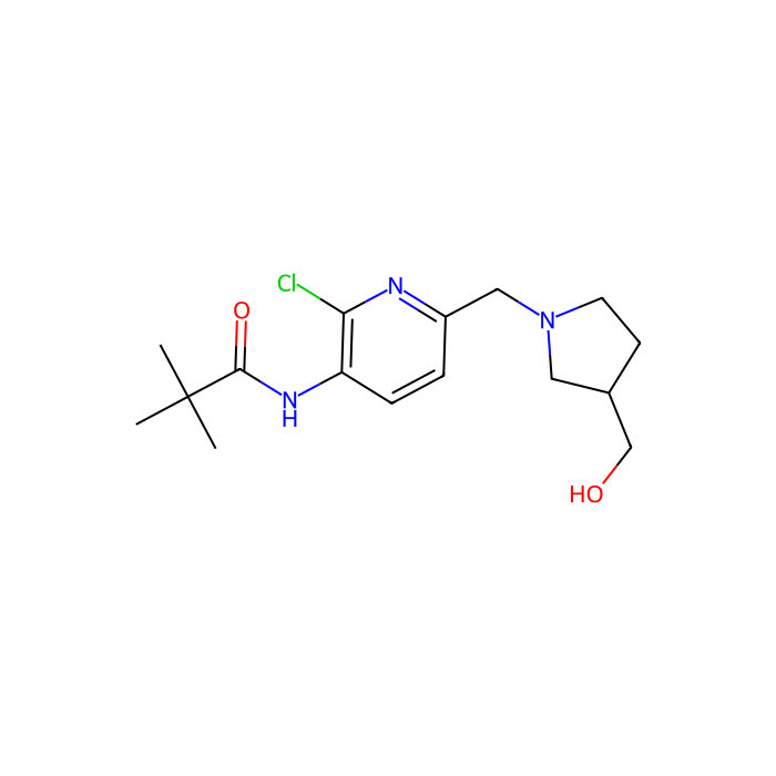 N-(2-Chloro-6-((3-(hydroxymethyl)pyrrolidin-1-yl)methyl)pyridin-3-yl)pivalamide -  CAS No(1203499-44-8) by Aladdin Scientific