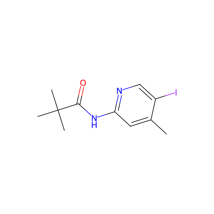 N-(5-Iodo-4-methyl-pyridin-2-yl)-2,2-dimethyl-propionamide -  CAS No(179554-56-4) by Aladdin Scientific