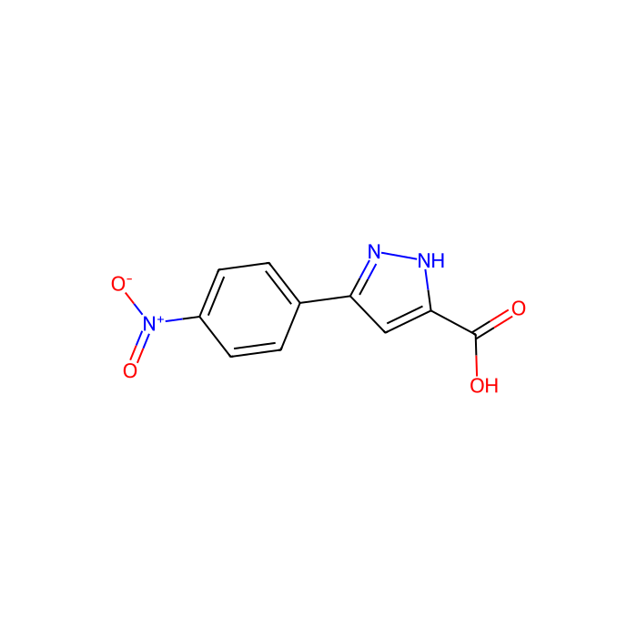 5-(4-Nitrophenyl)-1H-pyrazole-3-carboxylic acid - ≥97% CAS No(189083-63-4) by Aladdin Scientific