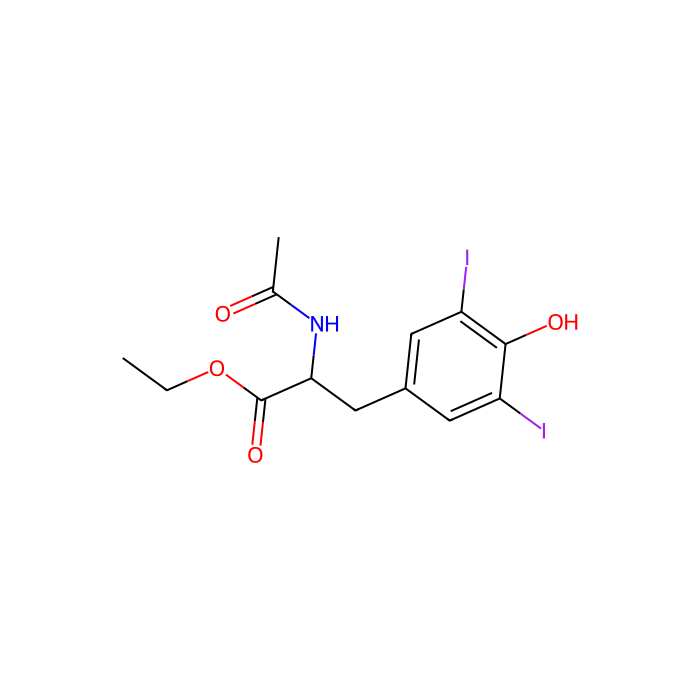 N-Acetyl-3,5-diiodo-L-tyrosine ethyl ester - ≥98% CAS No(21959-36-4) by Aladdin Scientific