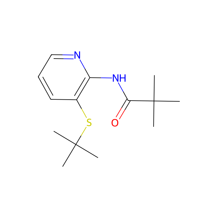 N-(3-tert-Butylsulfanyl-pyridin-2-yl)-2,2-dimethyl-propionamide -  CAS No(551950-44-8) by Aladdin Scientific