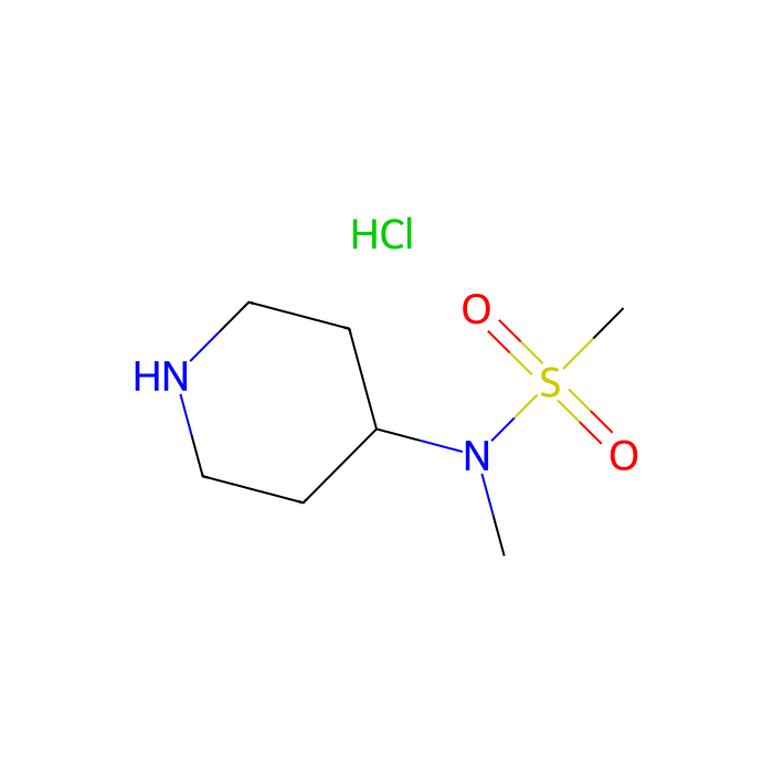 N-methyl-N-(piperidin-4-yl)methanesulfonamide hydrochloride - ≥97% CAS No(1148003-96-6) by Aladdin Scientific