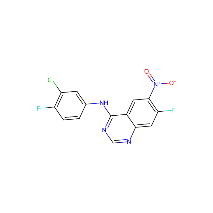 N-(3-chloro-4-fluorophenyl)-7-fluoro-6-nitroquinazolin-4-amine - ≥97% CAS No(162012-67-1) by Aladdin Scientific