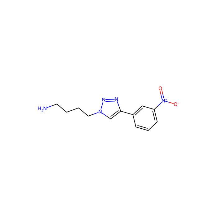 4-[4-(3-nitrophenyl)-1H-1,2,3-triazol-1-yl]butan-1-amine - ≥97% CAS No(1626413-51-1) by Aladdin Scientific