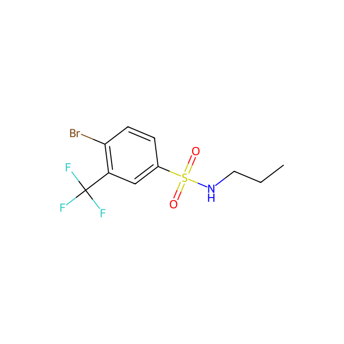 N-Propyl 4-Bromo-3-trifluoromethylbenzenesulfonamide - ≥98% CAS No(1020253-00-2) by Aladdin Scientific