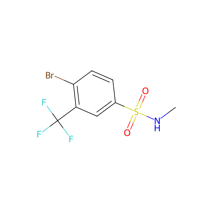 N-Methyl 4-bromo-3-trifluoromethylbenzenesulfonamide - ≥96% CAS No(1020253-01-3) by Aladdin Scientific