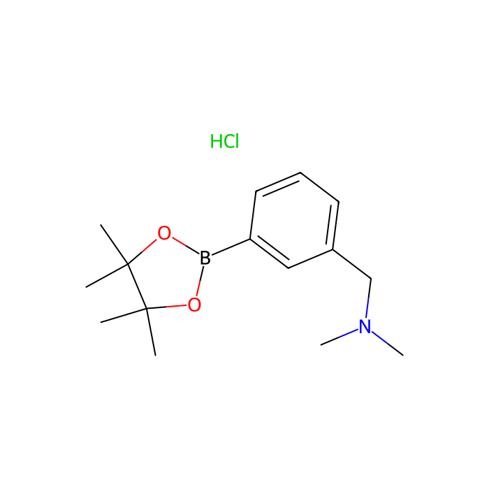 3-(N,N-Dimethylamino)methylphenylboronic acid, pinacol ester, HCl - ≥96% CAS No(1036991-19-1) by Aladdin Scientific