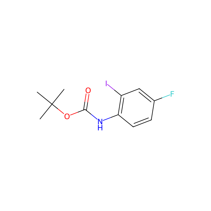 N-Boc 2-Iodo-4-fluoroaniline - ≥98% CAS No(1060813-09-3) by Aladdin Scientific