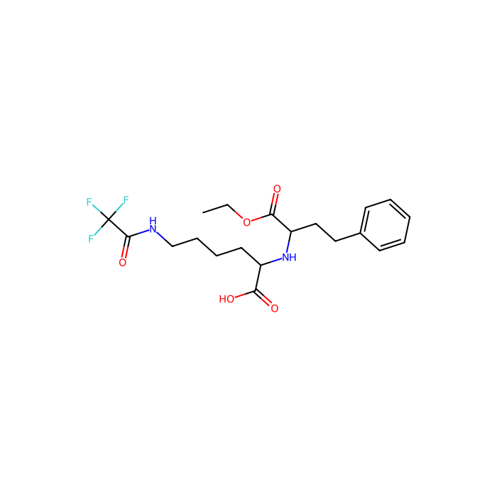N2-(1S-Ethoxycarbonyl-3-phenylpropyl)-n6-trifluoroacetyl-l-lysine - ≥95% CAS No(116169-90-5) by Aladdin Scientific