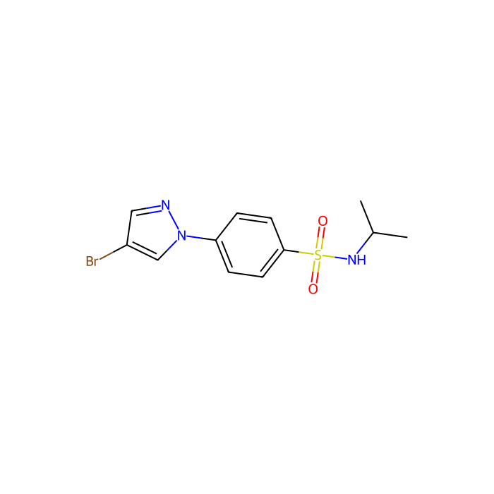 N-Isopropyl 4-(4-bromopyrazol-1-yl)benzenesulfonamide - ≥98% CAS No(1187385-75-6) by Aladdin Scientific