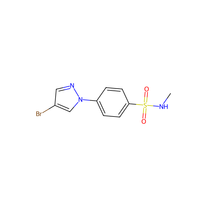 N-Methyl 4-(4-bromopyrazol-1-yl)benzenesulfonamide - ≥98% CAS No(1187385-99-4) by Aladdin Scientific