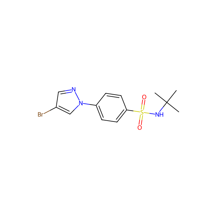 N-t-Butyl 4-(4-bromopyrazol-1-yl)benzenesulfonamide - ≥98% CAS No(1199773-25-5) by Aladdin Scientific