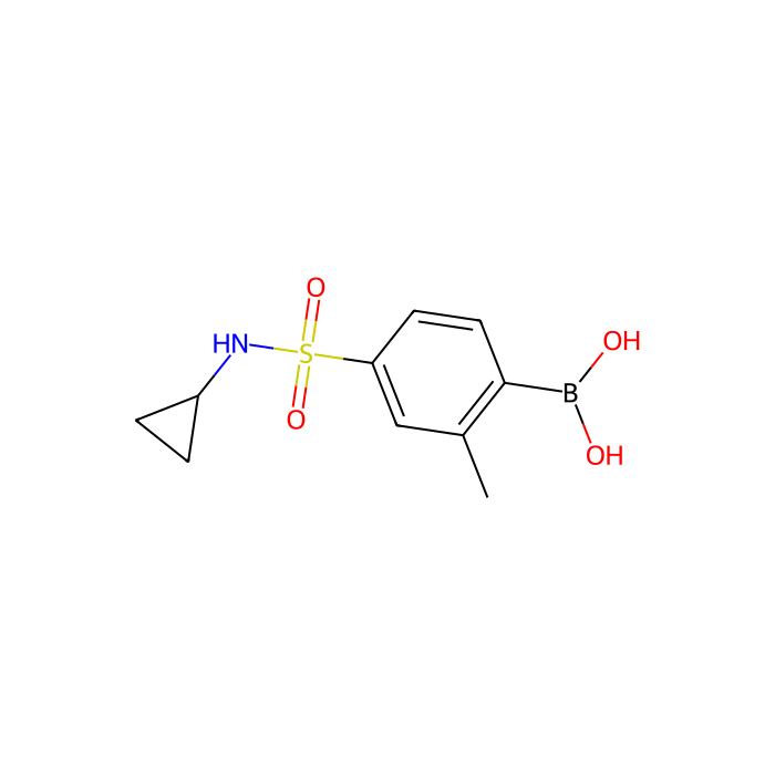 4-(N-Cyclopropylsulfamoyl)-2-methylphenylboronic acid - ≥98% CAS No(1217501-49-9) by Aladdin Scientific