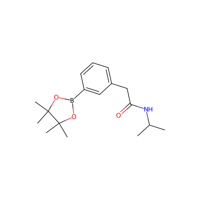 3-(N-Isopropylaminocarbonyl)methylphenylboronic acid, pinacol este - ≥96% CAS No(1256359-88-2) by Aladdin Scientific