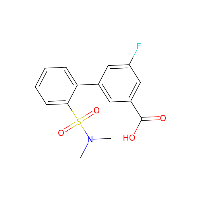 3-(2-N,N-Dimethylsulfamoylphenyl)-5-fluorobenzoic acid - ≥98% CAS No(1261996-26-2) by Aladdin Scientific