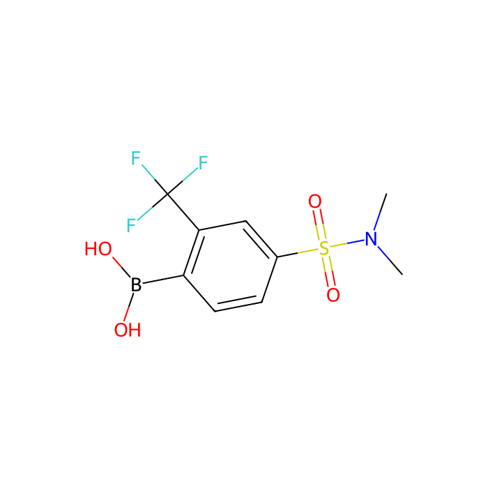 4-(N,N-Dimethylsulfamoyl)-2-trifluoromethylphenylboronic acid - ≥96% CAS No(1279107-82-2) by Aladdin Scientific